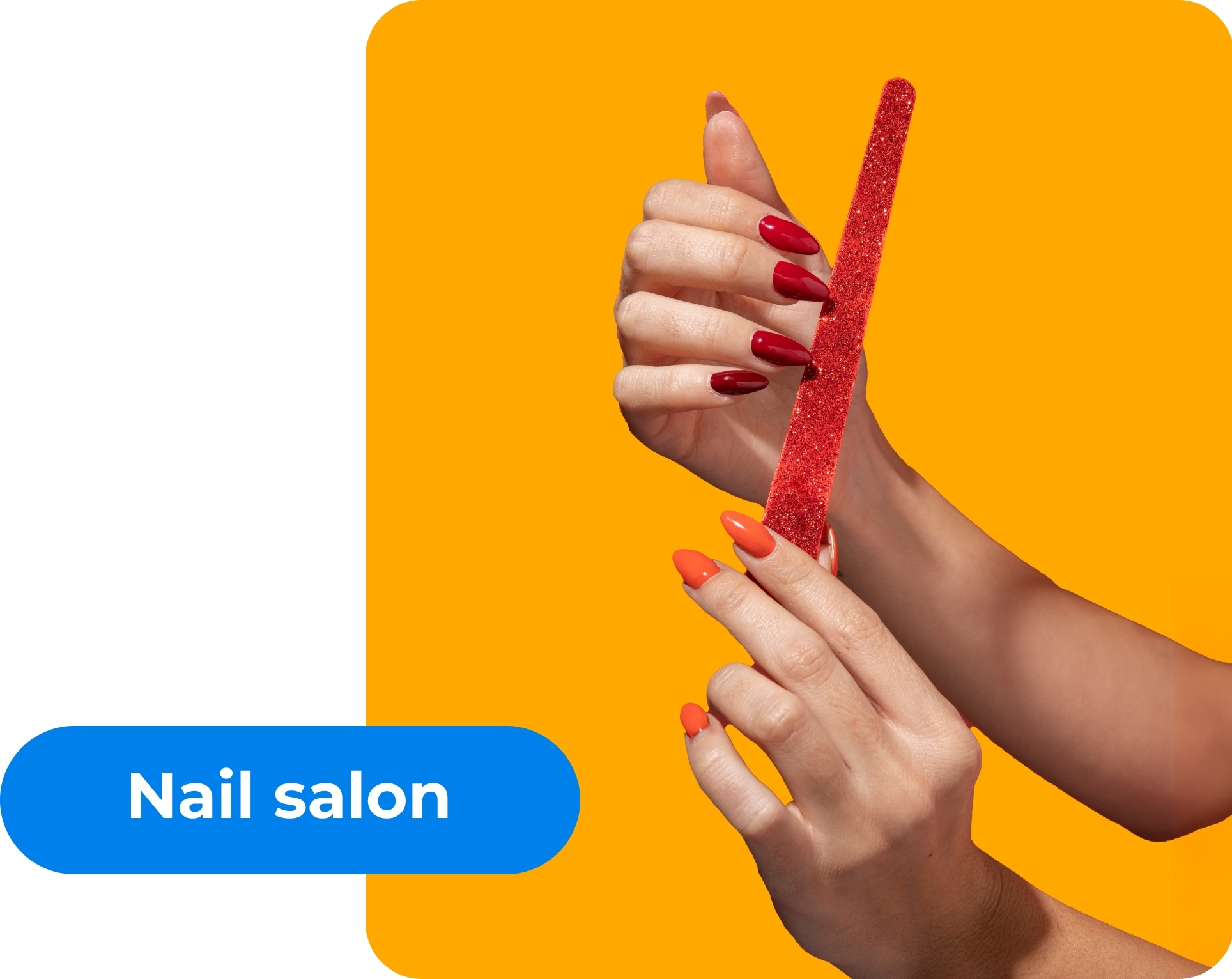 Nail salon management illustration